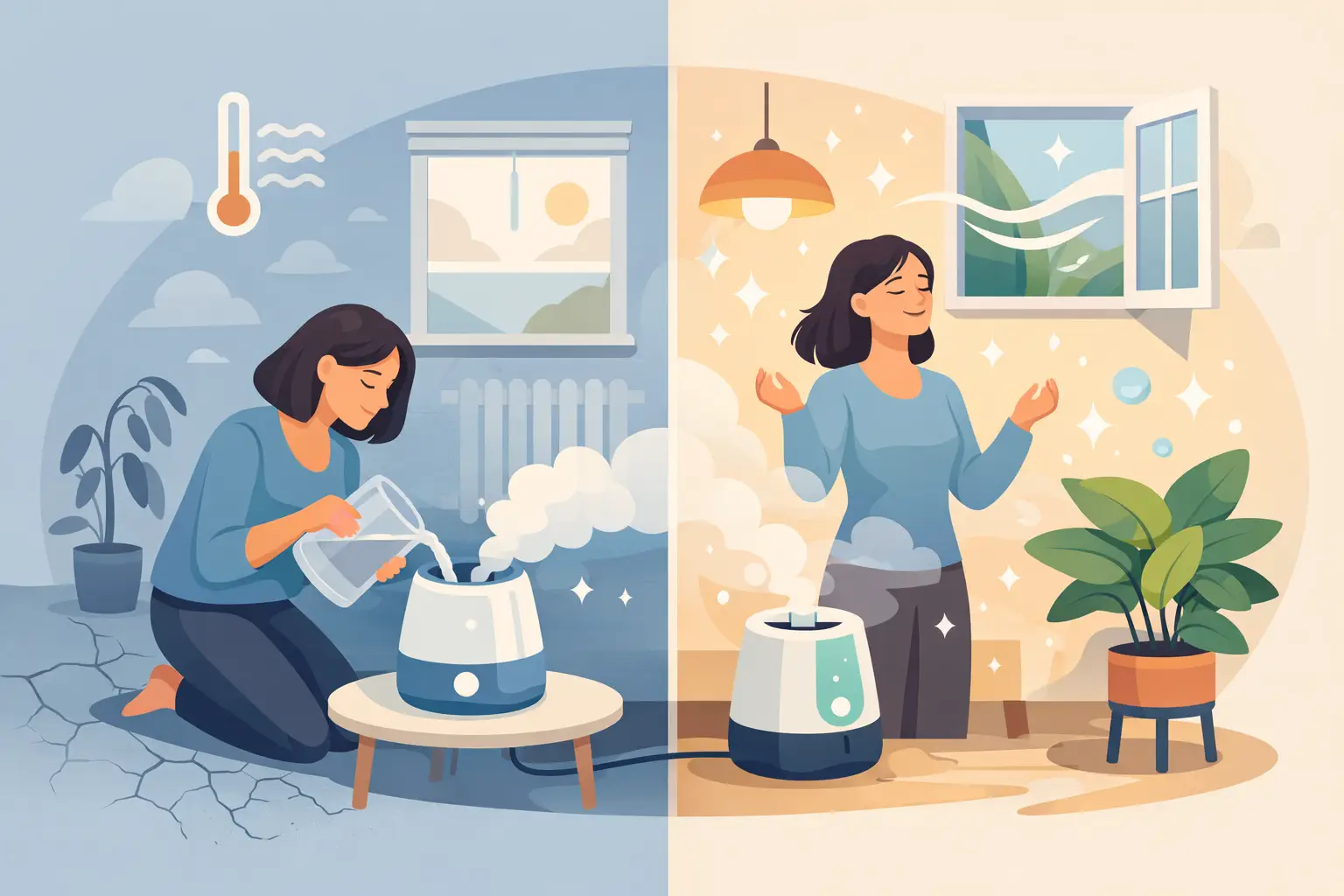 How to Fix Dry Air Inside Your Home