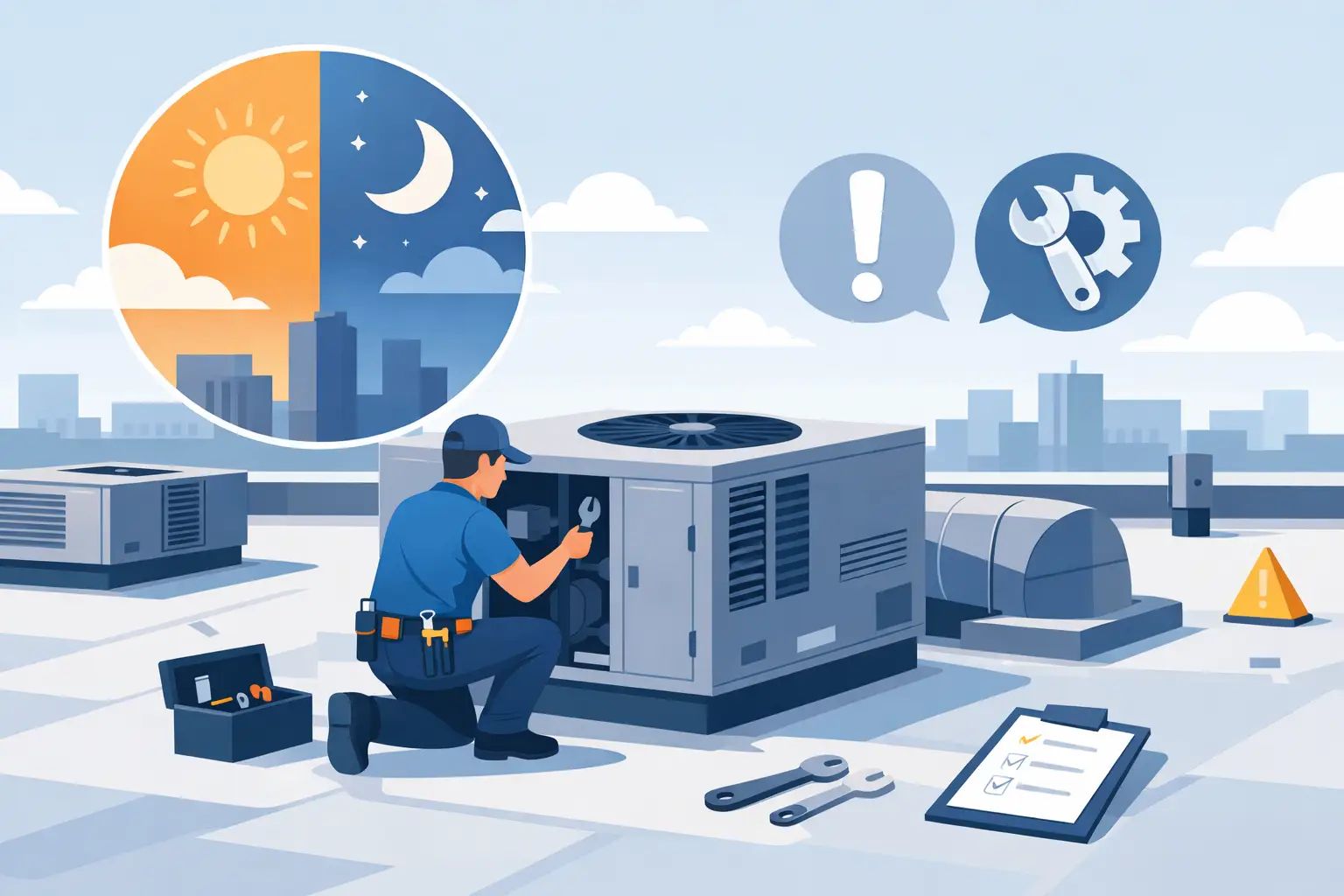 When to Schedule Rooftop Unit Repair