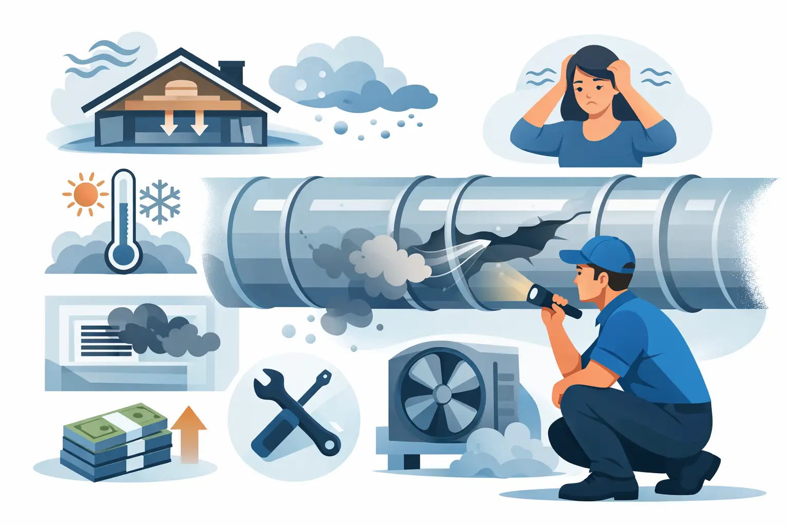9 Best Signs You Need Duct Replacement