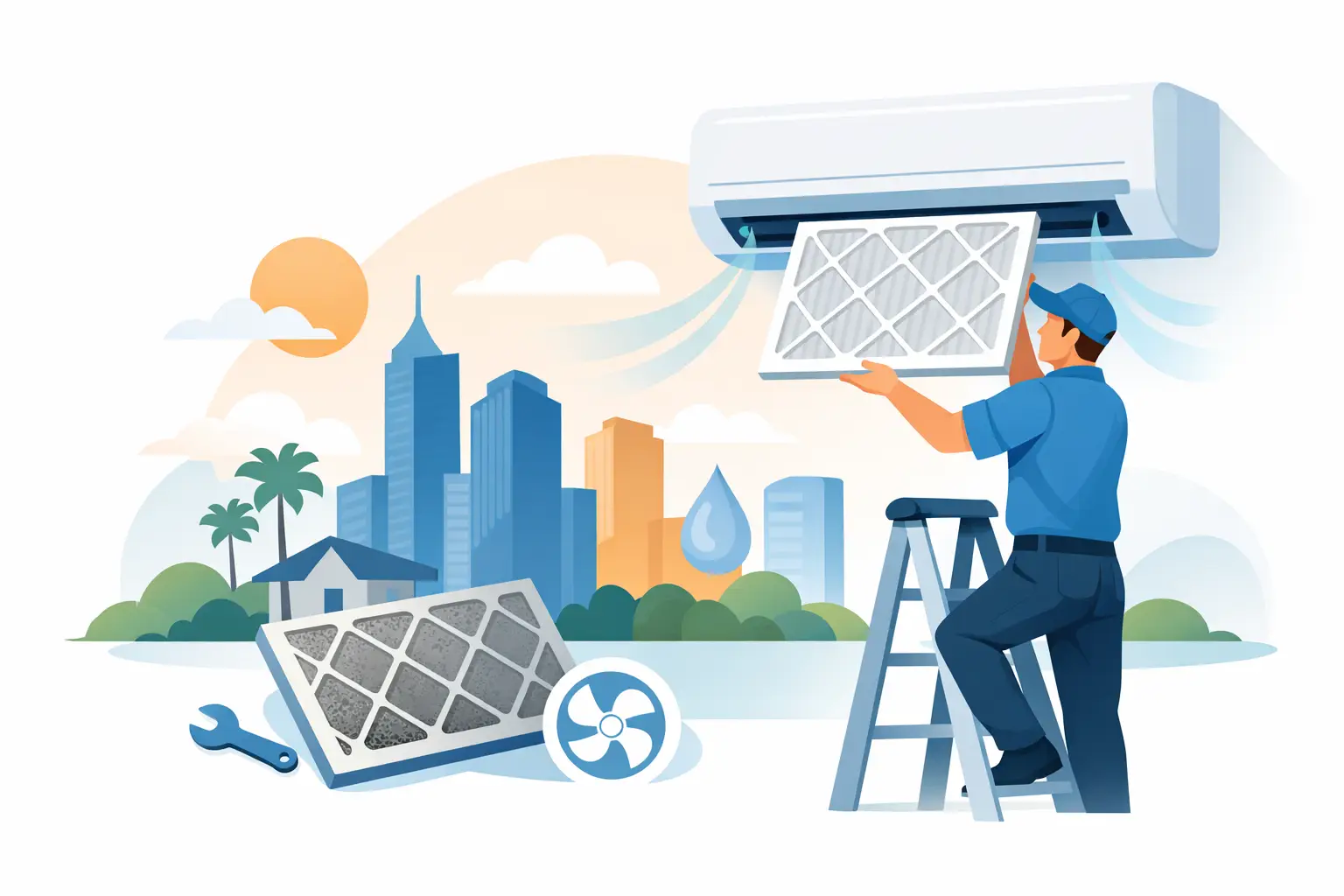 How Often Change AC Filter in Houston
