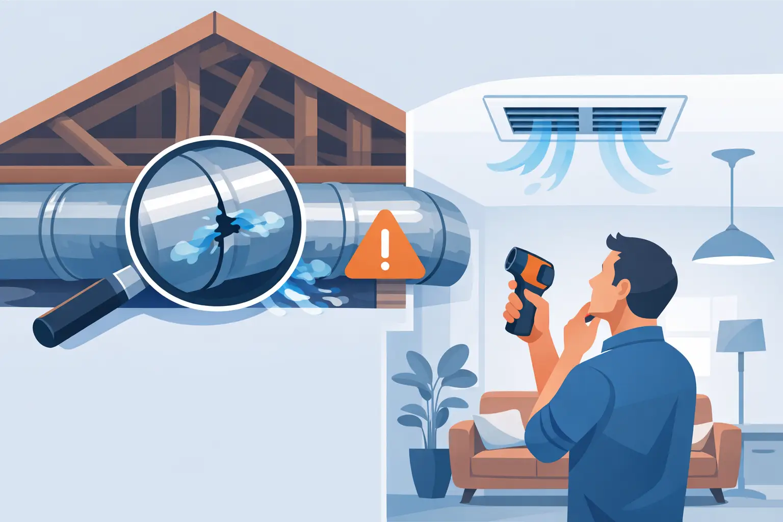 How to Spot Duct Leaks at Home