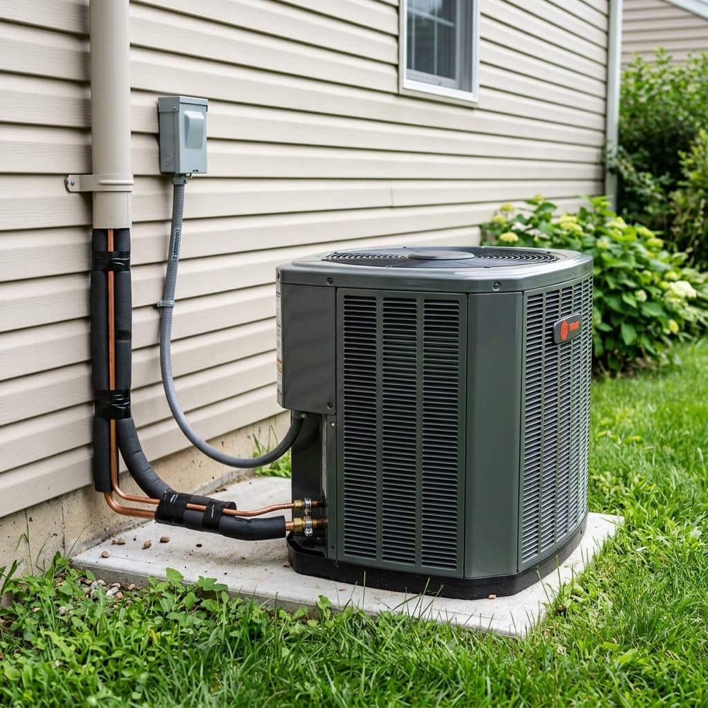 AC Condenser Close-up