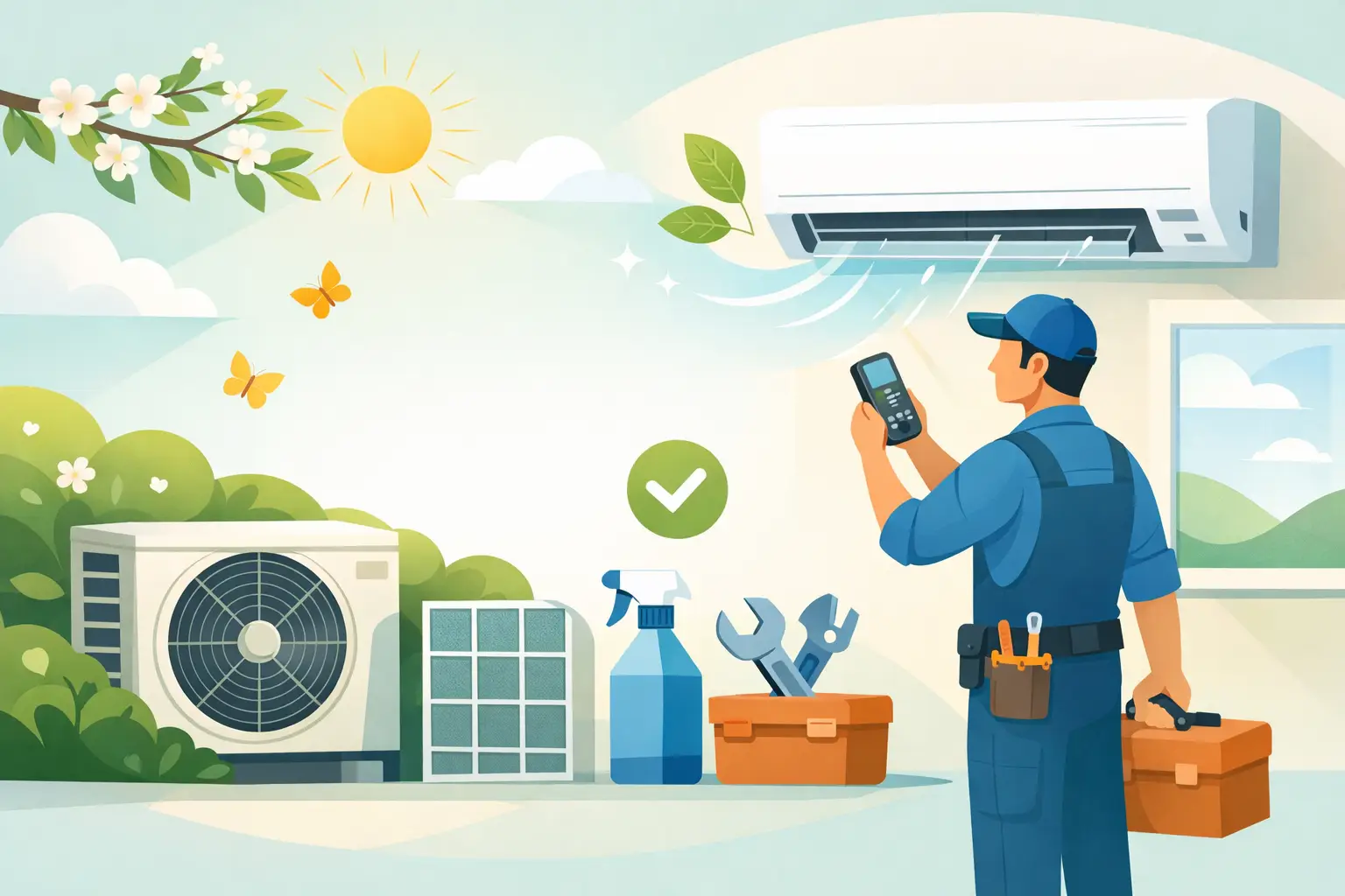 9 Spring AC Maintenance Tips That Pay Off