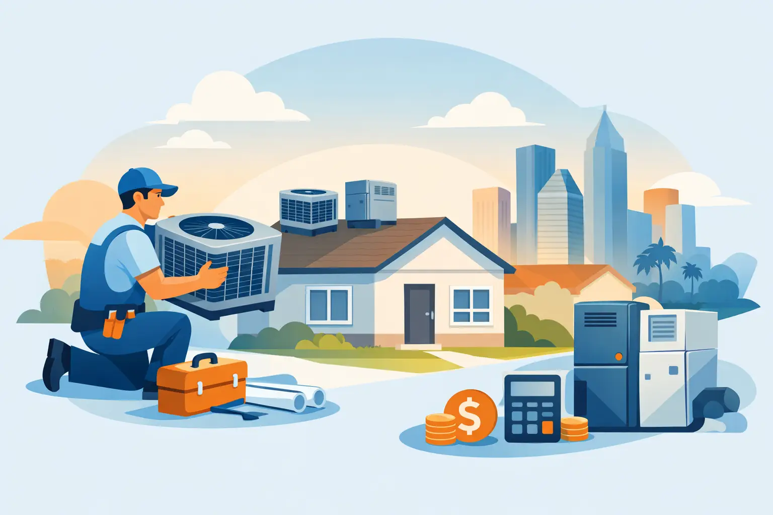 HVAC Replacement Cost in Houston