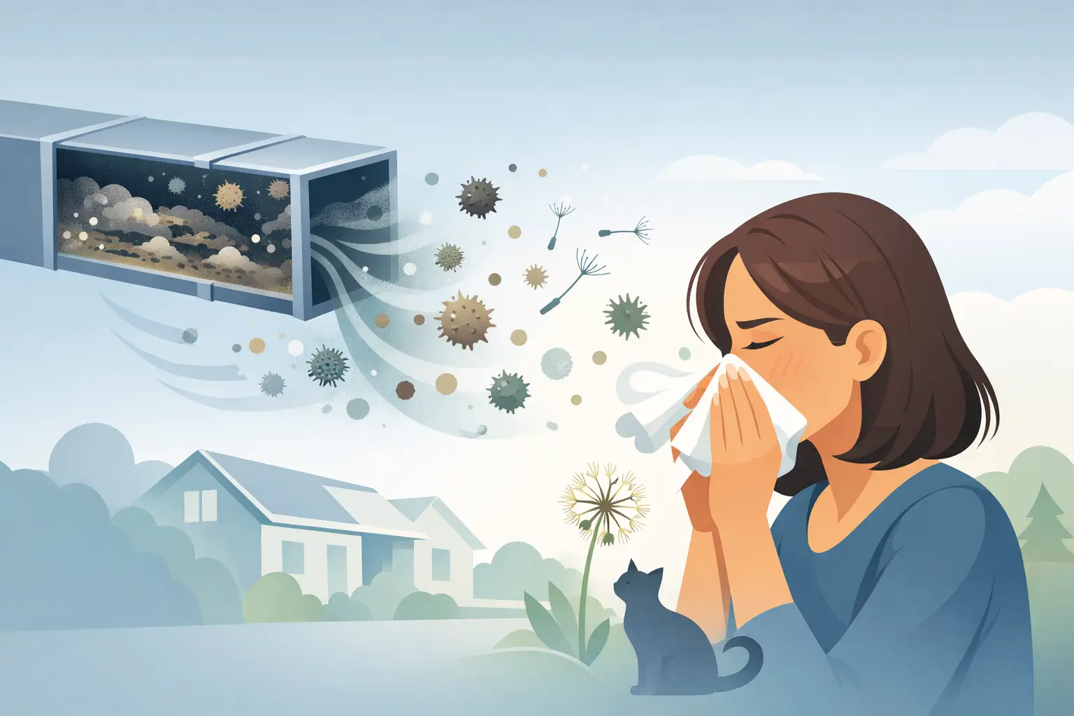 Can Dirty Ducts Affect Allergies?