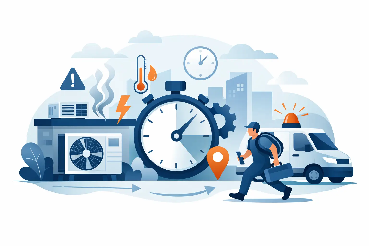 What Affects HVAC Emergency Response Time?