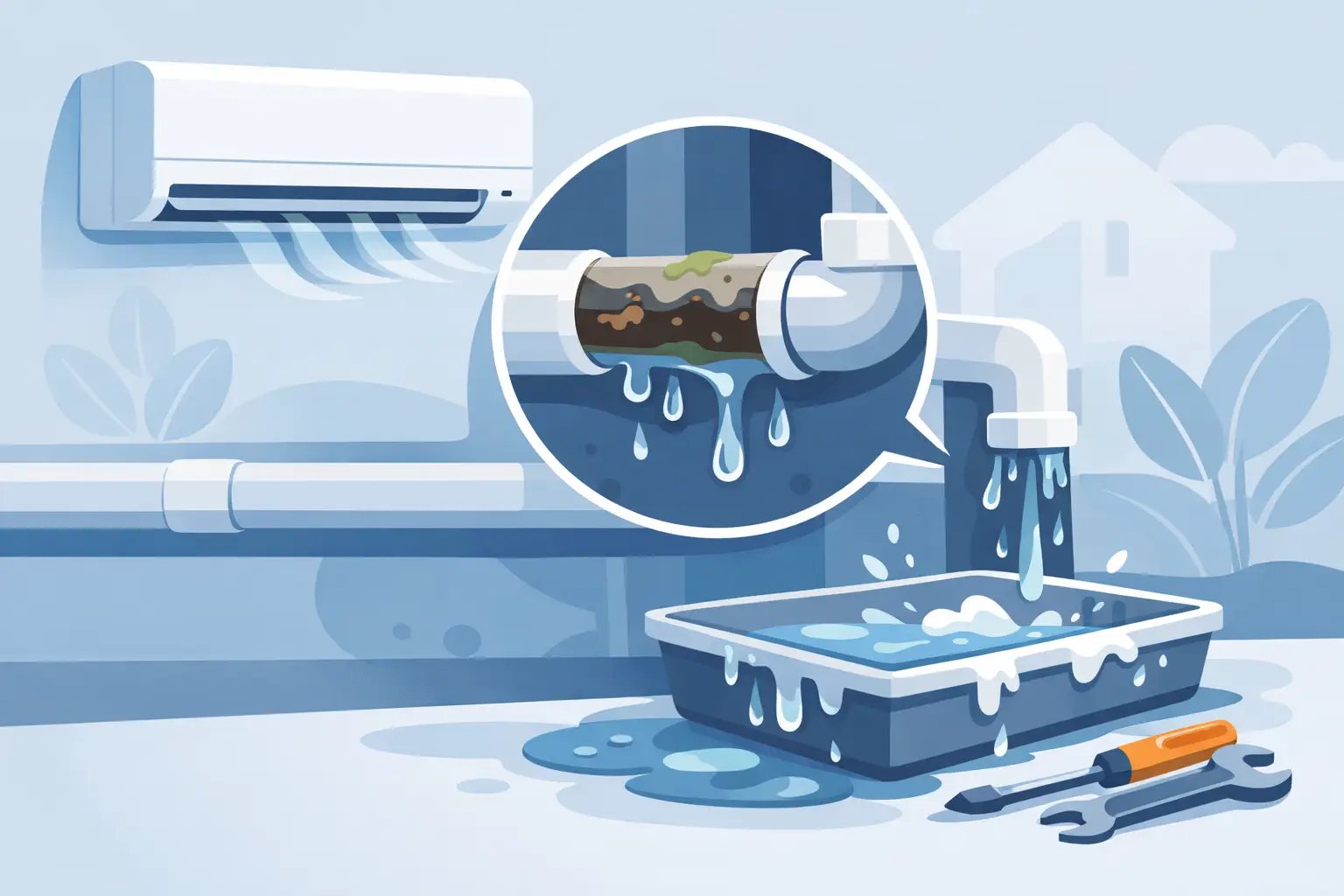 Why Does Your AC Drain Keep Clogging?