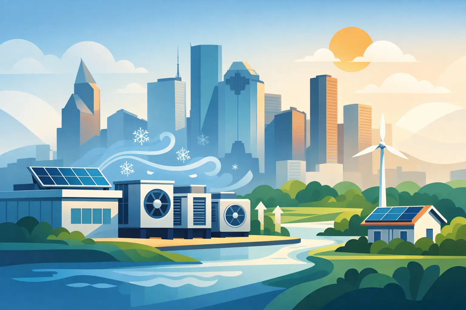 Future of Energy Efficient Cooling in Houston