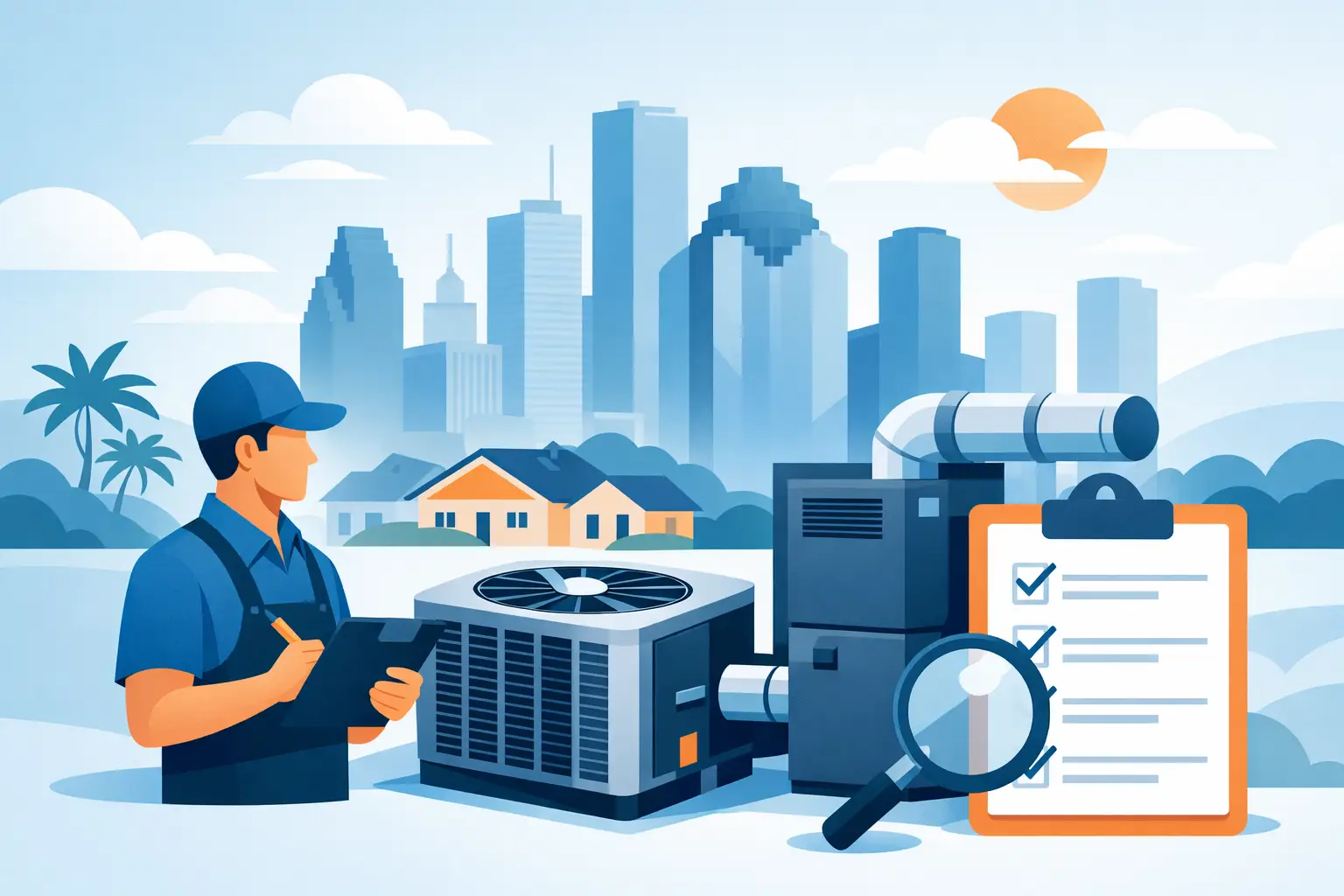 HVAC Inspection Checklist for Houston Properties