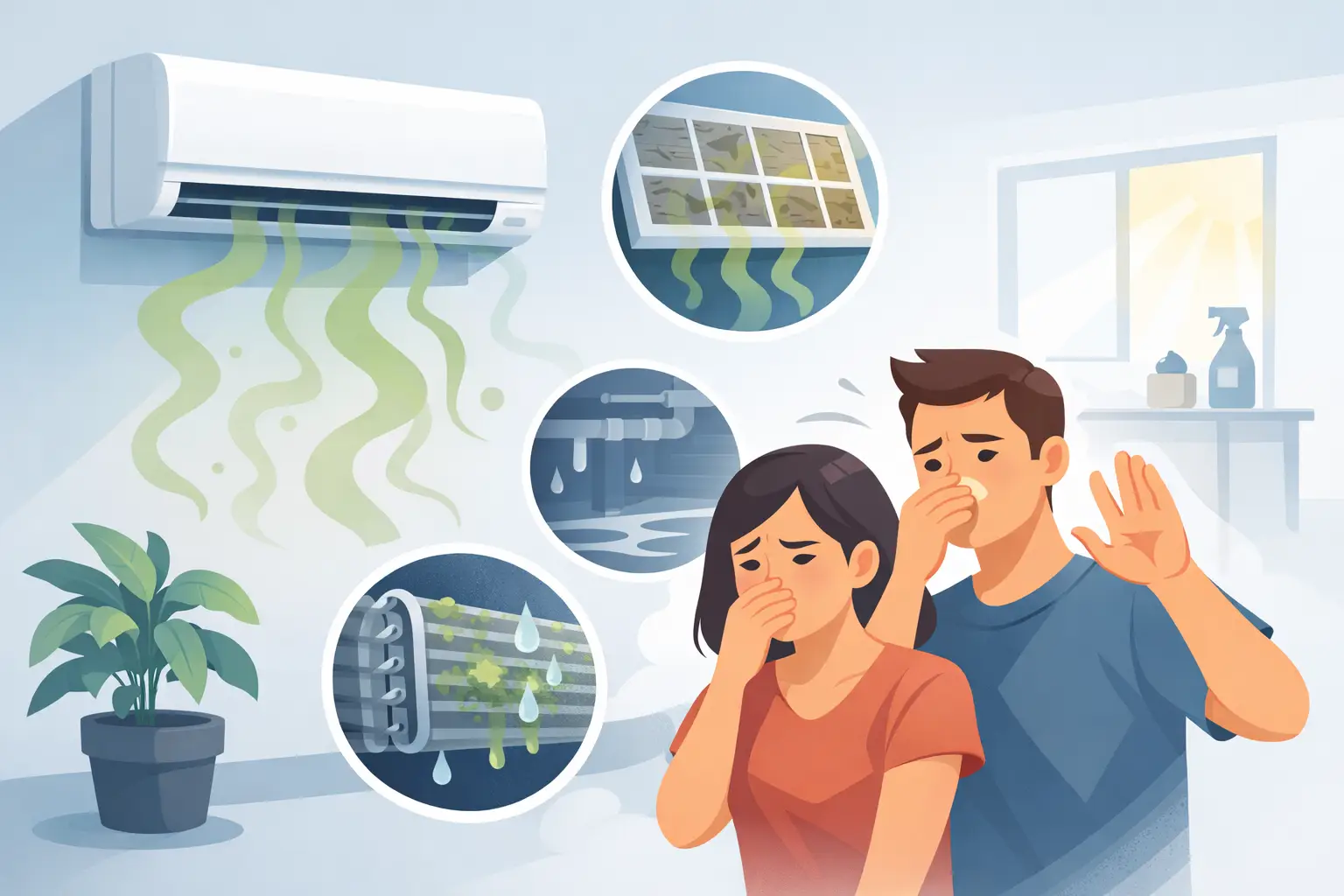 Why Does AC Smell Musty? Common Causes