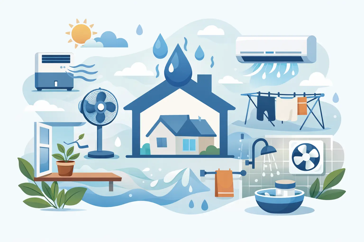 10 Best Ways to Reduce Humidity at Home