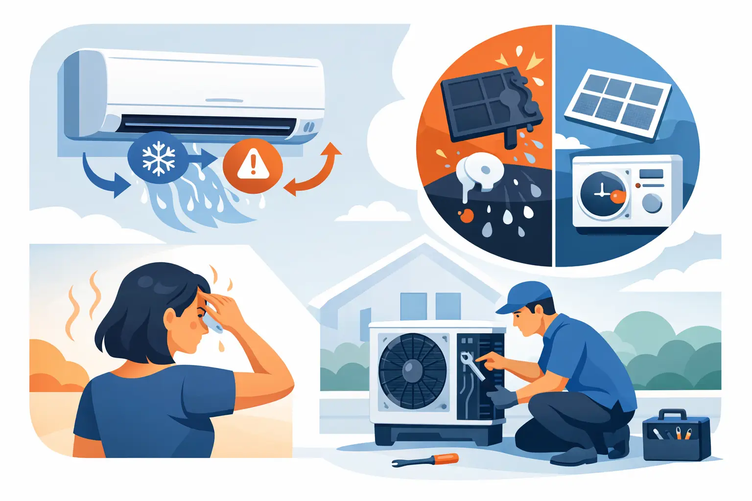 AC Short Cycling Causes and Fixes