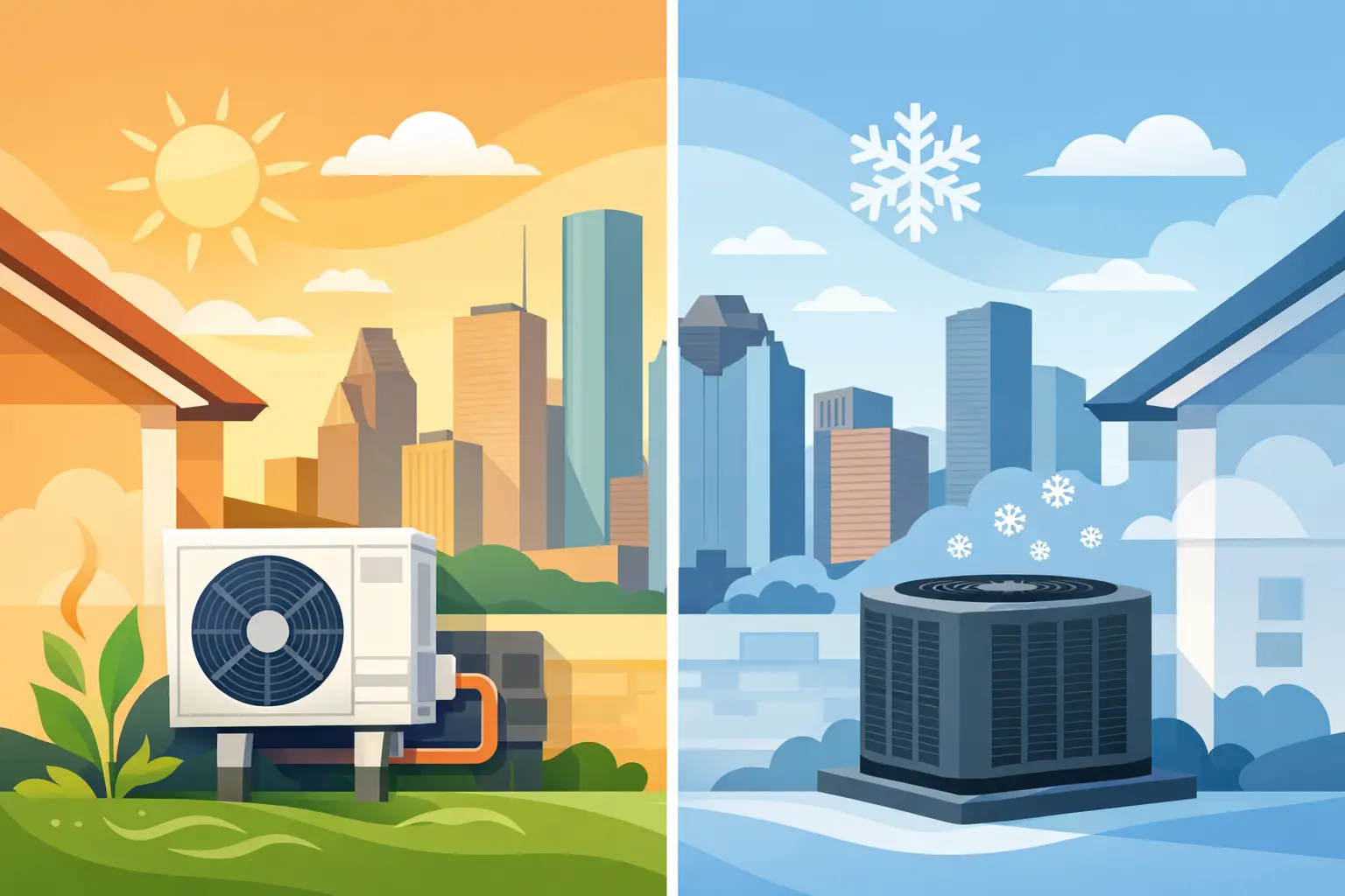 Heat Pump or Central Air in Houston?