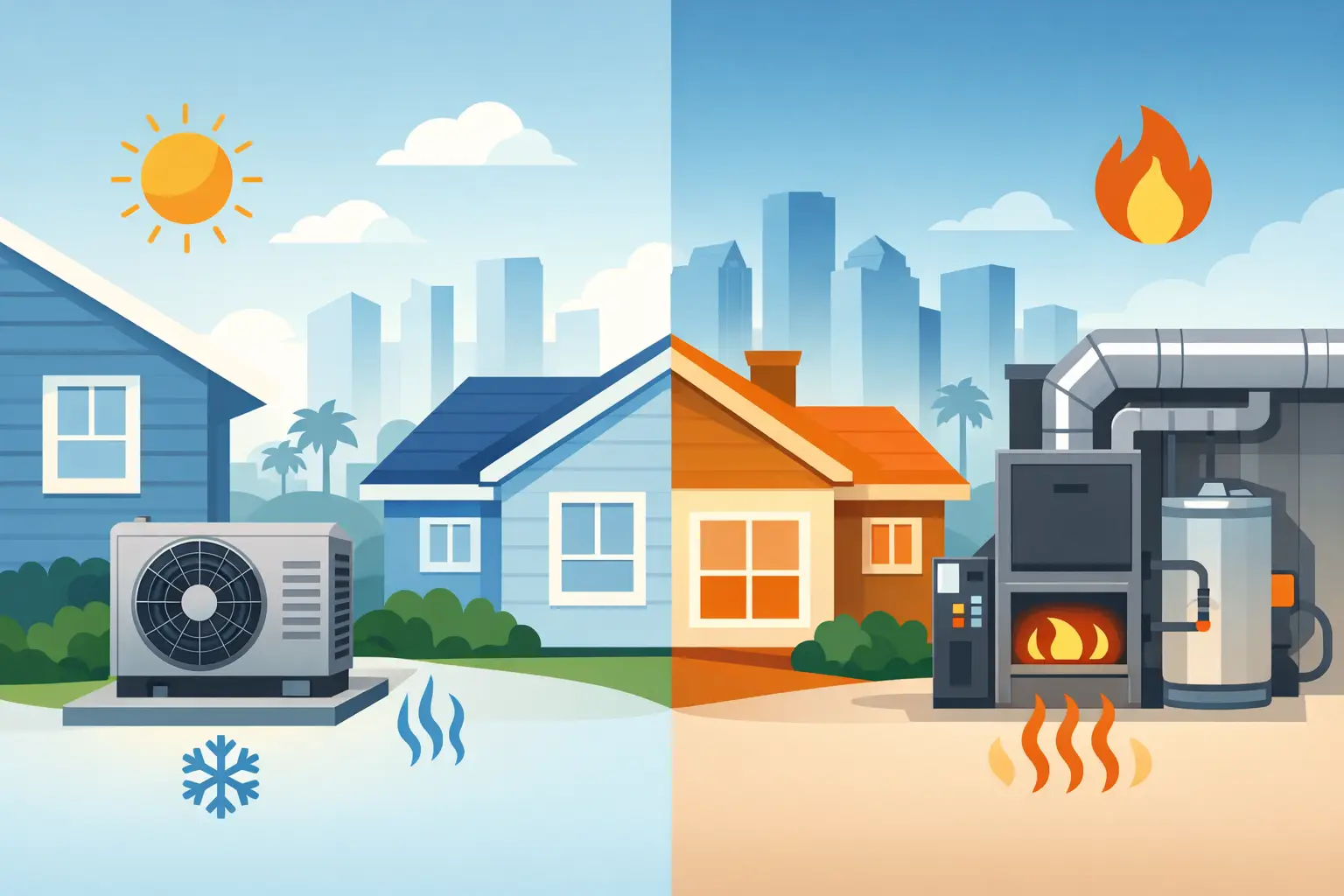Heat Pump vs Furnace Houston Homeowners Guide