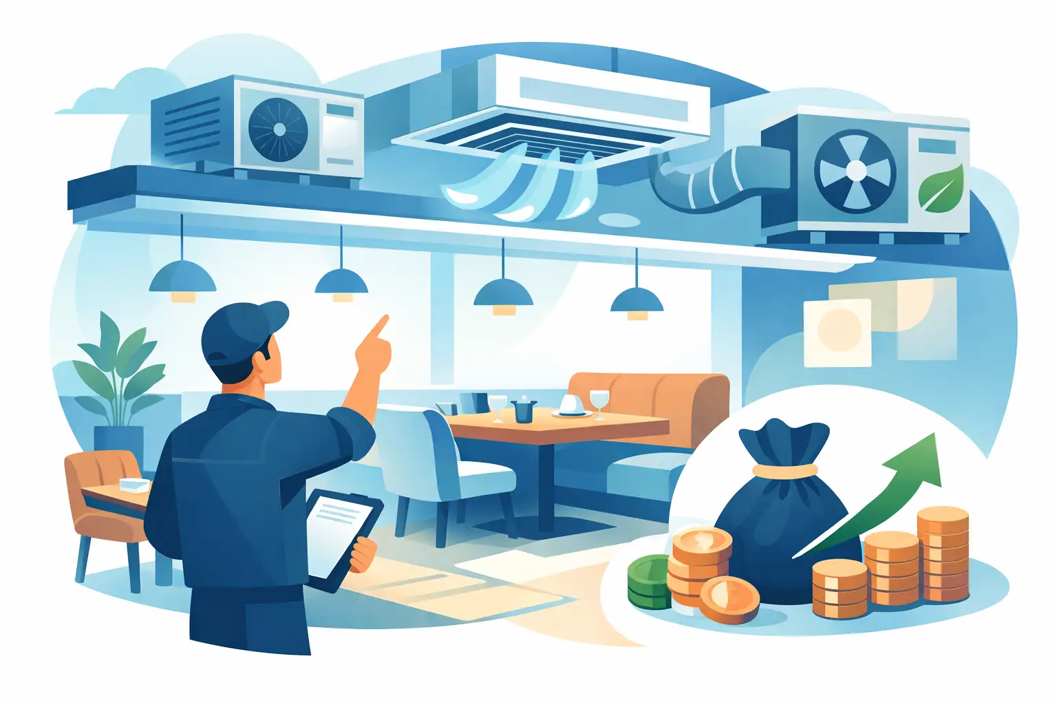 Restaurant HVAC Upgrade Example That Pays Off